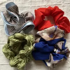 ハンドメイドシュシュセット