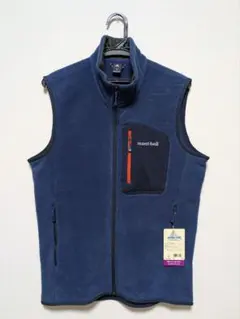 【新品未使用】mont-bell/クリマプラス100ジップベスト/M