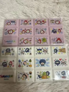 たまごっちチョコブロックシール　２点