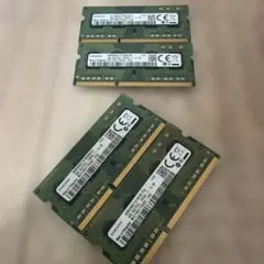 SAMSUNG/4GB/PC3L-12800S/メモリ4枚組のサムネイル