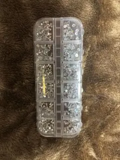 ネイルパーツ ラインストーン 12種セット