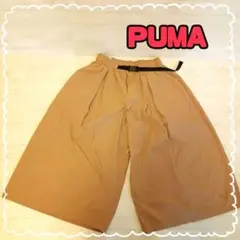 PUMA プーマ ブラウン HER ウーブン ワイド パンツ ウィメンズのサムネイル