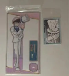名探偵コナン展 怪盗キッド アクリルスタンド ステッカー