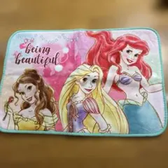 ディズニープリンセス マット ベル ラプンツェル アリエル