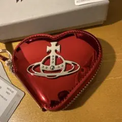 Vivienne Westwood ハートコインケース エナメル レッド