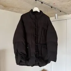 renata brenha フード付き 黒 ダウン ジャケット コート aw23 - メルカリ