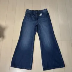GUワイドレッグ デニムパンツのサムネイル