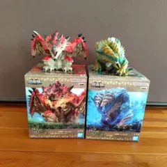 モンスターハンター 鎮座獣 リオレウス　ジンオウガ