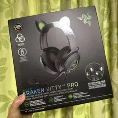 Razer Kraken Kitty V2 Pro ゲーミングヘッドセットのサムネイル