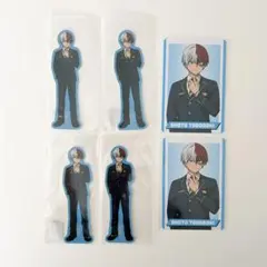 ヒロアカ　轟焦凍 静岡鉄道　コラボ ダイカット　ステッカー 購入特典カード