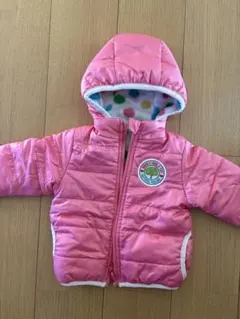 リバーシブル ダウンジャケット アウター ベビー 80