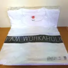 I AM WORKAHOLIC ホワイト Tシャツ