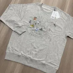 XL ジョジョの奇妙な冒険杜王町マップ｜裏毛スウェット