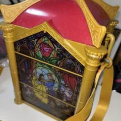 美女と野獣 ステンドグラスランプ ポップコーンバケット