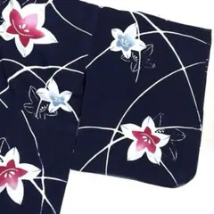 【昭和レトロ】身丈144㎝ 浴衣 レディース　手縫い