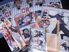 CR キーホルダー ステッカー ファイル ポスター CRAZY RACCOON