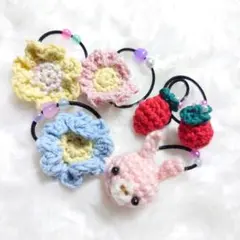 eri♡様ご確認用☆ハンドメイド ヘアゴム - メルカリ