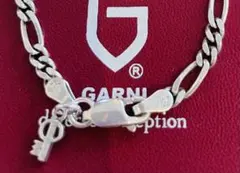 極太silverフィガロネックレスチェーン