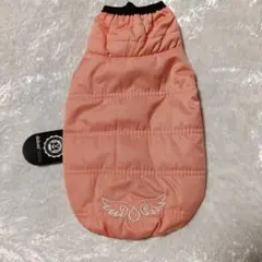 新品未使用　①　S 犬用ジャケット ピンク 羽の刺繍