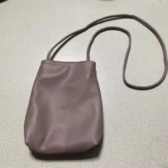 FIRANO ミニポーチ　グレージュ