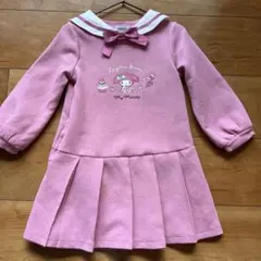 【美品】any fam サンリオコラボ ワンピース セーラー襟