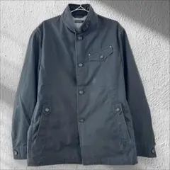 インターメッツォ ハイネック ブルゾン 綿混 ジャケット フォーマル コート