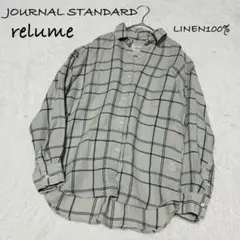 JOURNAL STANDARD relume 長袖ブラウス シャツ リネン