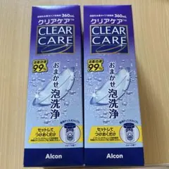Alcon CLEAR CARE 360mL 2本セットのサムネイル