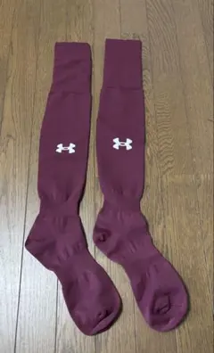 Under Armour サッカーソックス バーガンディ27〜29cmのサムネイル