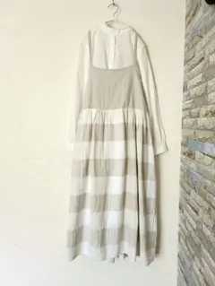 SM2 サマンサモスモス リサイクルリネン混 前後2wayキャミワンピース