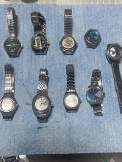 ジャンク品 希少 年代物 非売品 SEIKO ALBA 腕時計 2点まとめ売り 