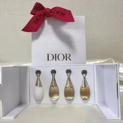 Dior ジャドール香水セット 4本入り　新品未開封未使用　ショッパー付き♪のサムネイル