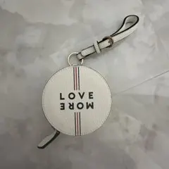 美品 サマンサタバサ ミニバックチャーム コインケース ホワイト