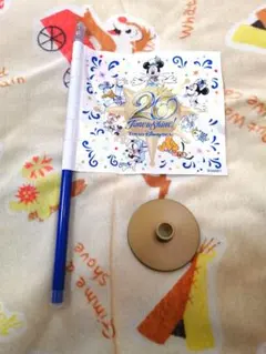 東京ディズニーシー　20周年　タイムトゥシャイン　フラッグ