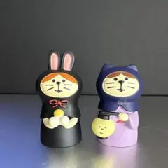 コンコンブル デコレ 猫ずきんお月見うさぎ・お忍び