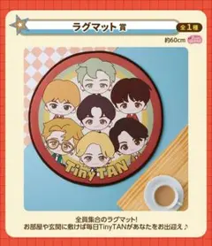 タイニータンTinyTan 一番くじ♡ラグマット