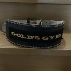 GOLD'S GYM トレーニング・パワーベルト 黒