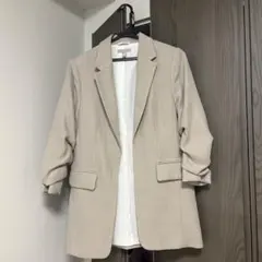 H&M ギャザースリーブブレザー　テーラードジャケット EUR XSのサムネイル