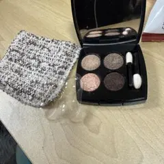 CHANEL オンブレ ツイード 04 CHANELツイード04番】くすまない大人のブラウンアイシャドウ - YouTube
