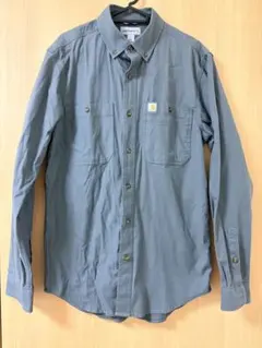 Carhartt グレー リラックスフィットシャツ S