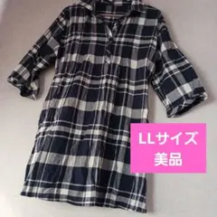 チェック チュニック