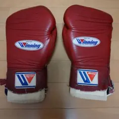 Winning ボクシンググローブ 10oz レッド