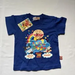 95サイズ　新品 アンパンマン 半袖Tシャツ ブルーのサムネイル