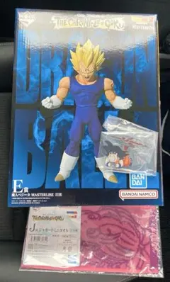 一番くじ　ドラゴンボール　e賞　魔人ベジータ　フィギュア　タオル　アクスタ