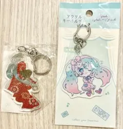 見返り美人 初音ミク アクリルキーホルダー 東京国立博物館 未開封