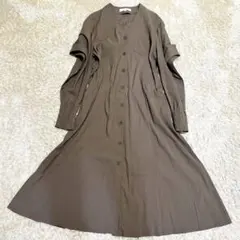 2025年最新】AKIRANAKA シャツワンピースの人気アイテム - メルカリ