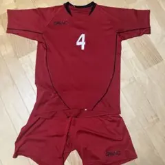 GAVIC サッカー ユニフォーム 上下セット 背番号4のサムネイル