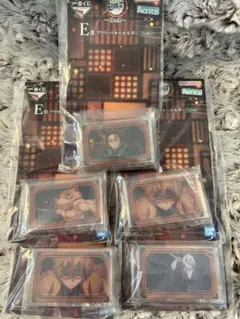 【新品未開封】鬼滅の刃一番くじ Ｅ賞 アクリルキーホルダー 5個セット