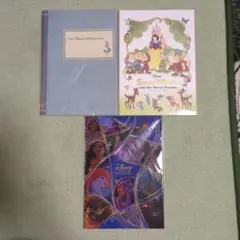 ディズニー　ノート3冊