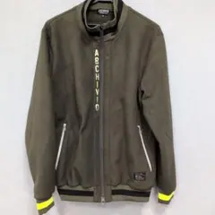 ARCHIVIO オリーブグリーン ジャケットジップパーカー